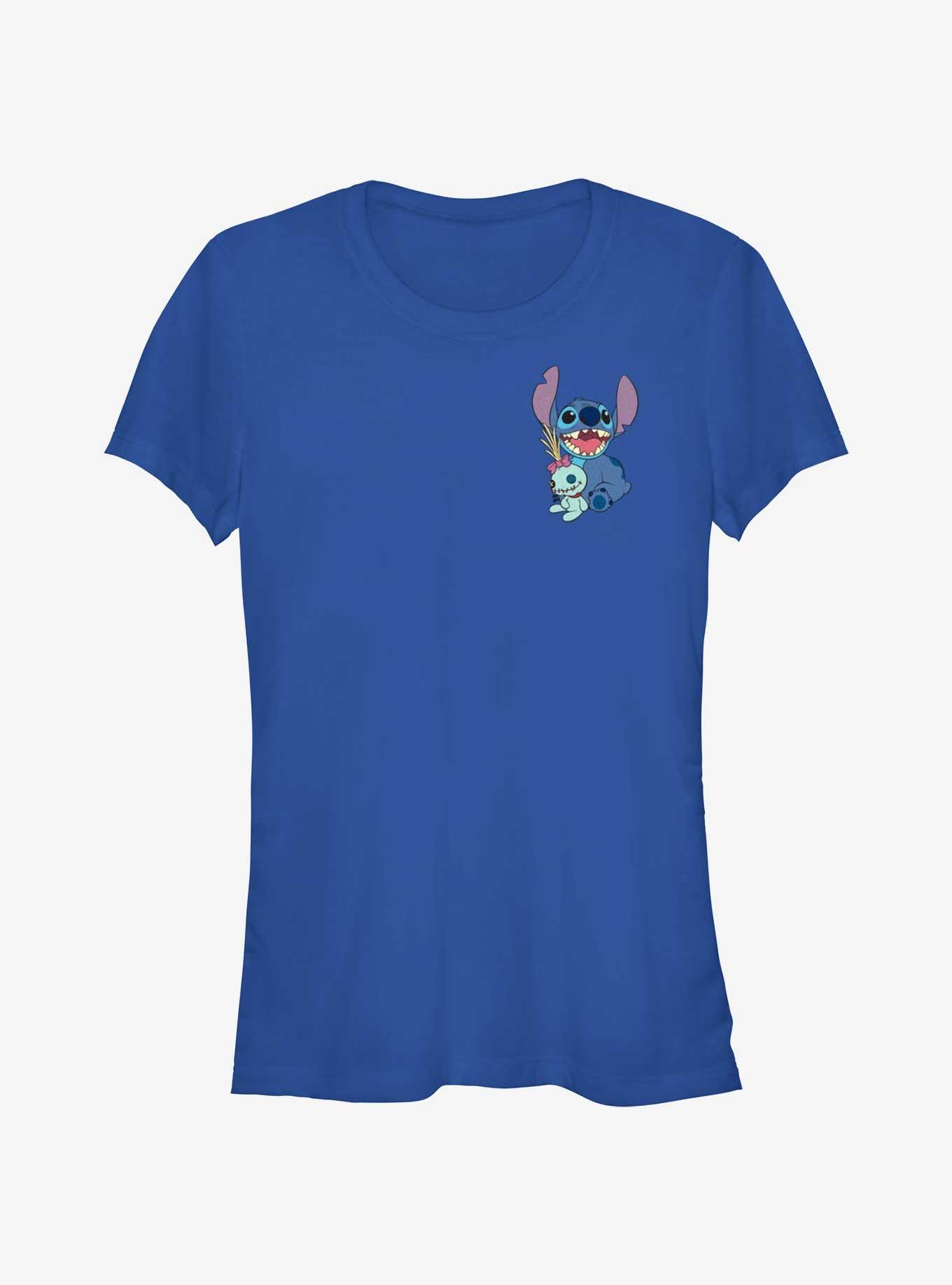 Disney Lilo & Stitch With Scrump Pocket Girls T-Shirt, , hi-res