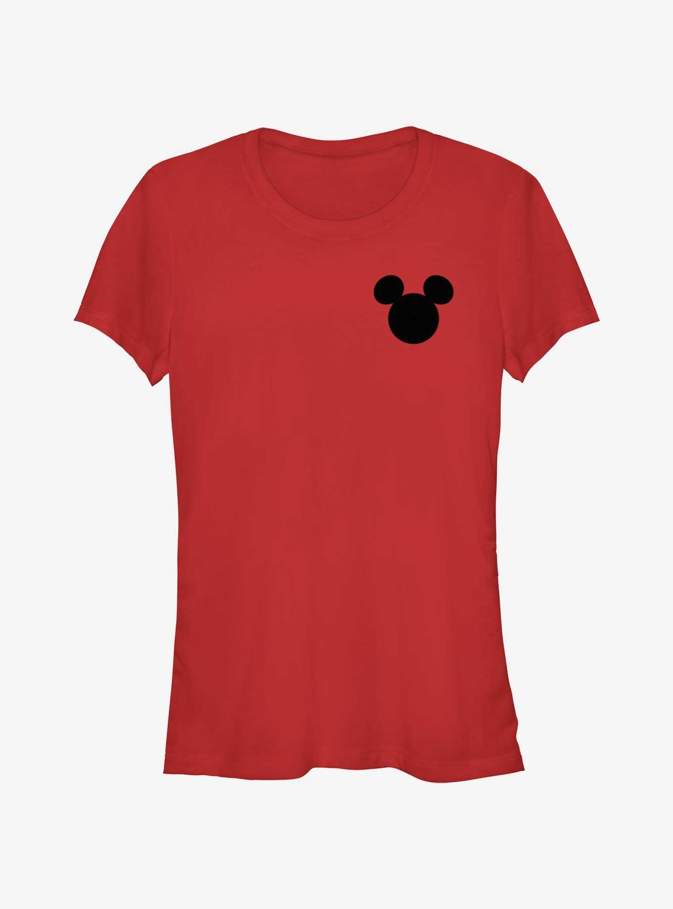 Disney Mickey Mouse Mickey Ears Pocket Girls T-Shirt
