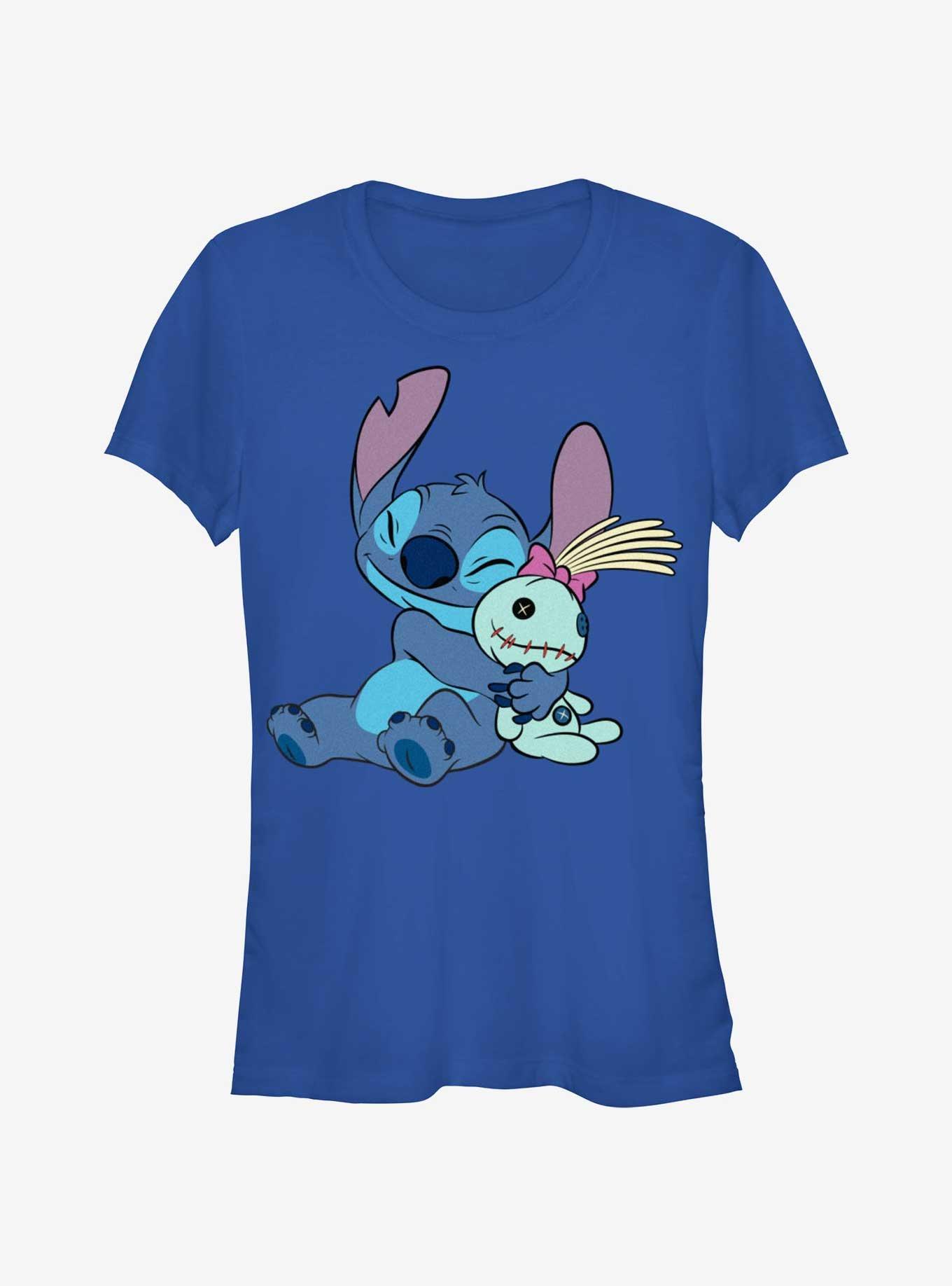 Disney Lilo & Stitch Hugging Scrump Girls T-Shirt, , hi-res