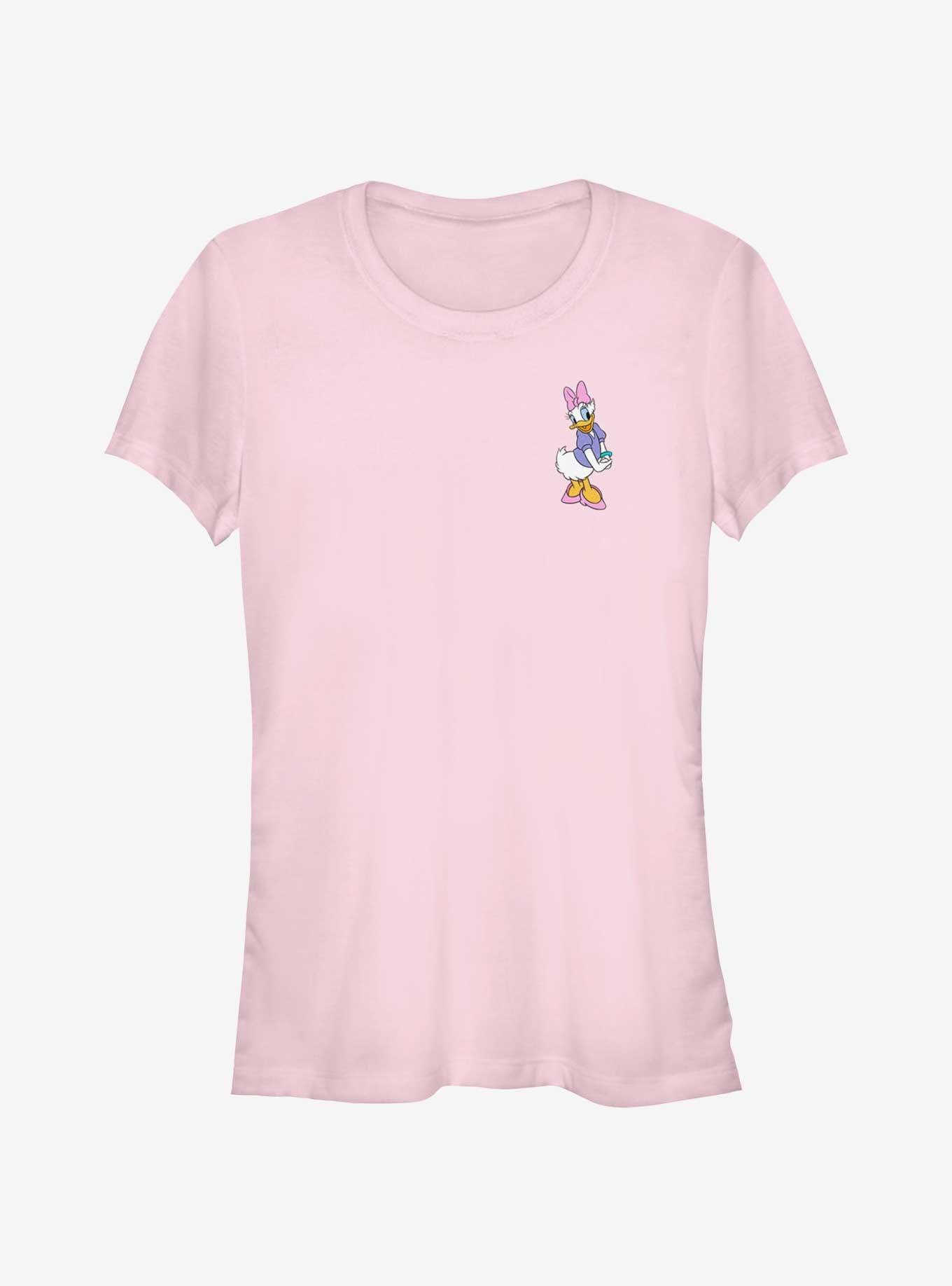 Disney Daisy Duck Traditional Daisy Pocket Girls T-Shirt, LIGHT PINK, hi-res