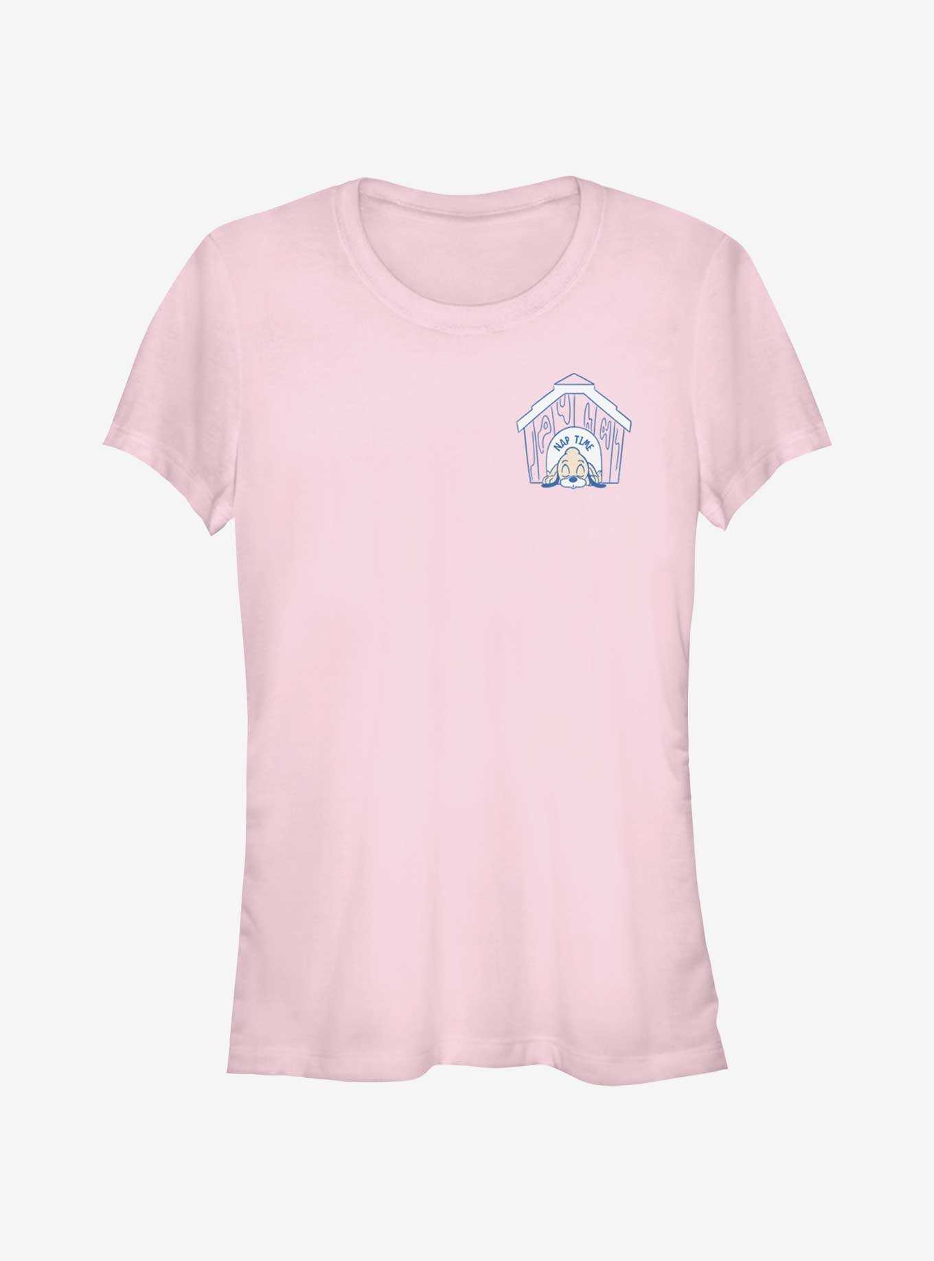 Disney Mickey Mouse Tired Doggy Pocket Girls T-Shirt, , hi-res