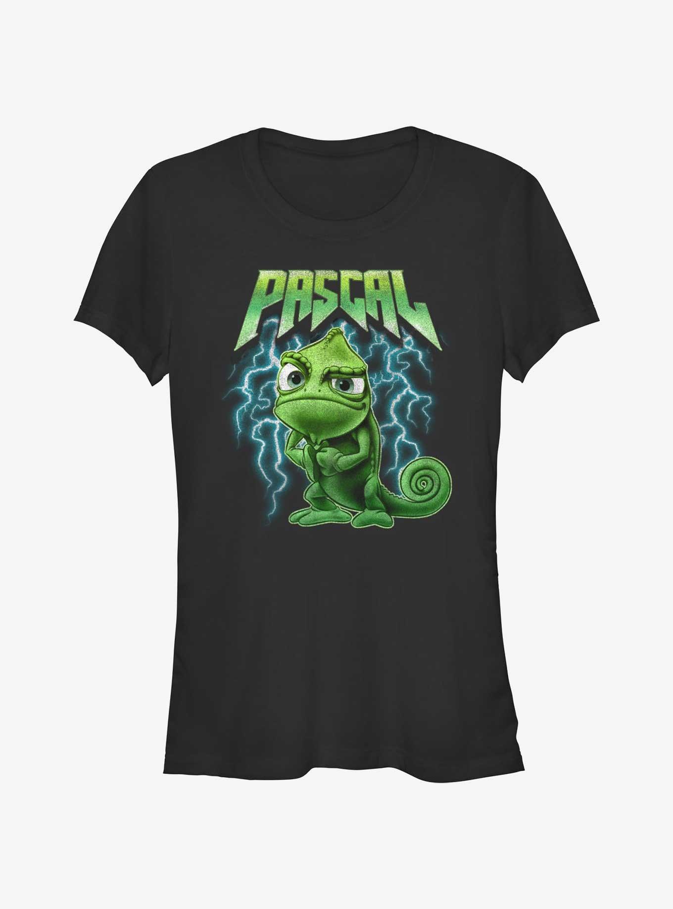 Disney Tangled Pascal Metal Girls T-Shirt, BLACK, hi-res