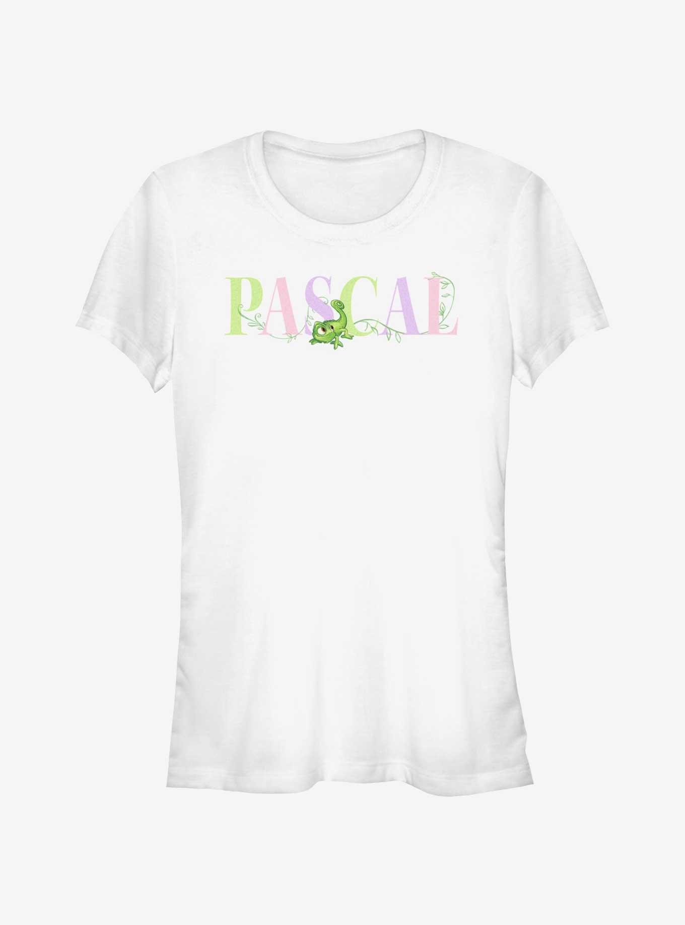 Disney Tangled Pascal Colorful Letters Girls T-Shirt, , hi-res