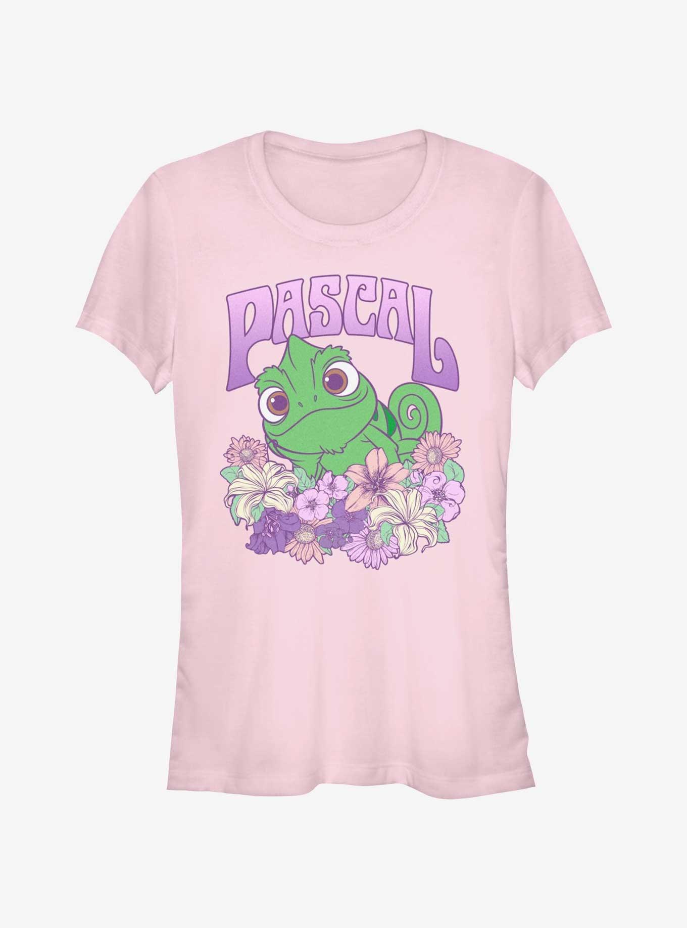 Disney Tangled Flowery Pascal Girls T-Shirt, , hi-res