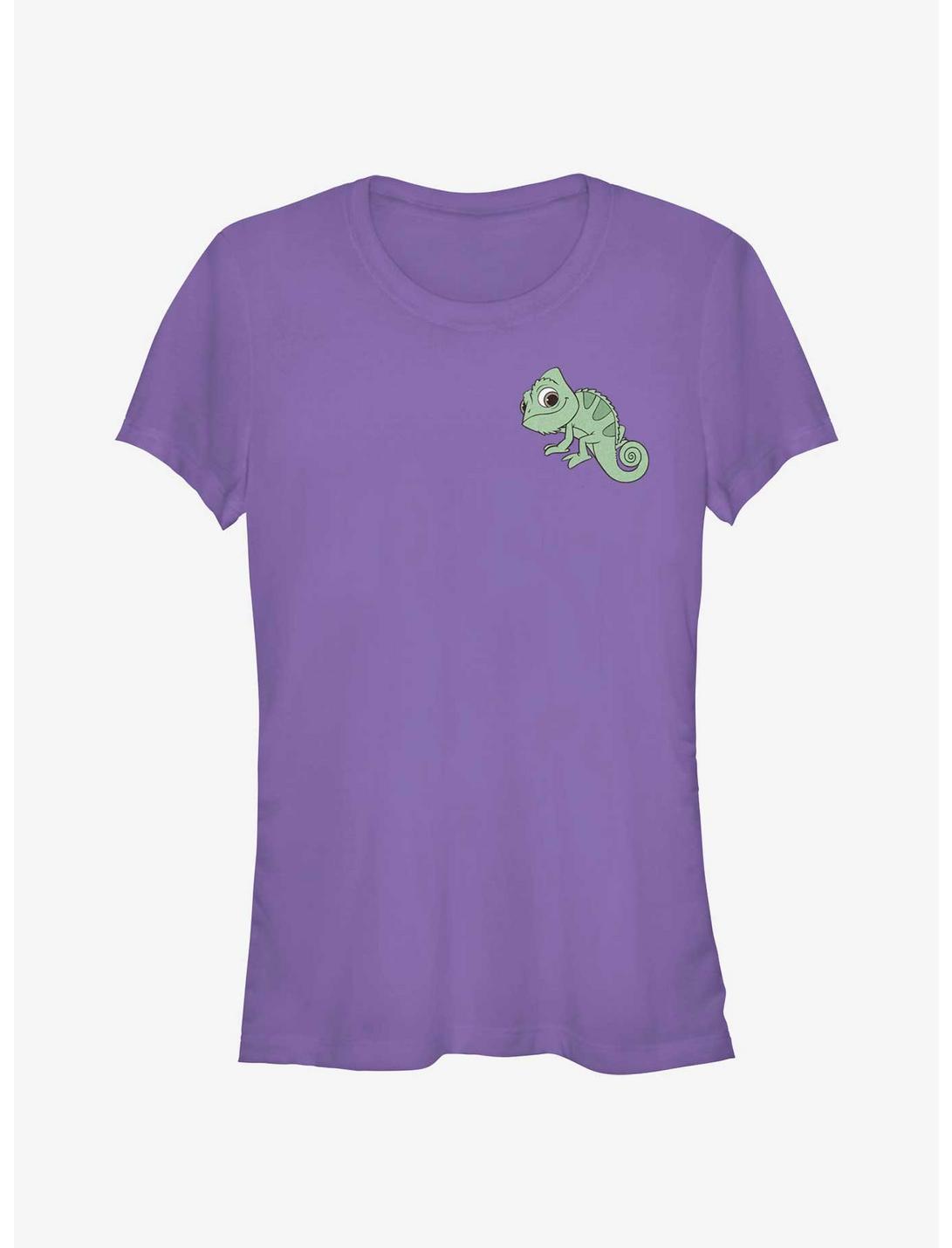 Disney Tangled Pascal Pocket Girls T-Shirt, PURPLE, hi-res