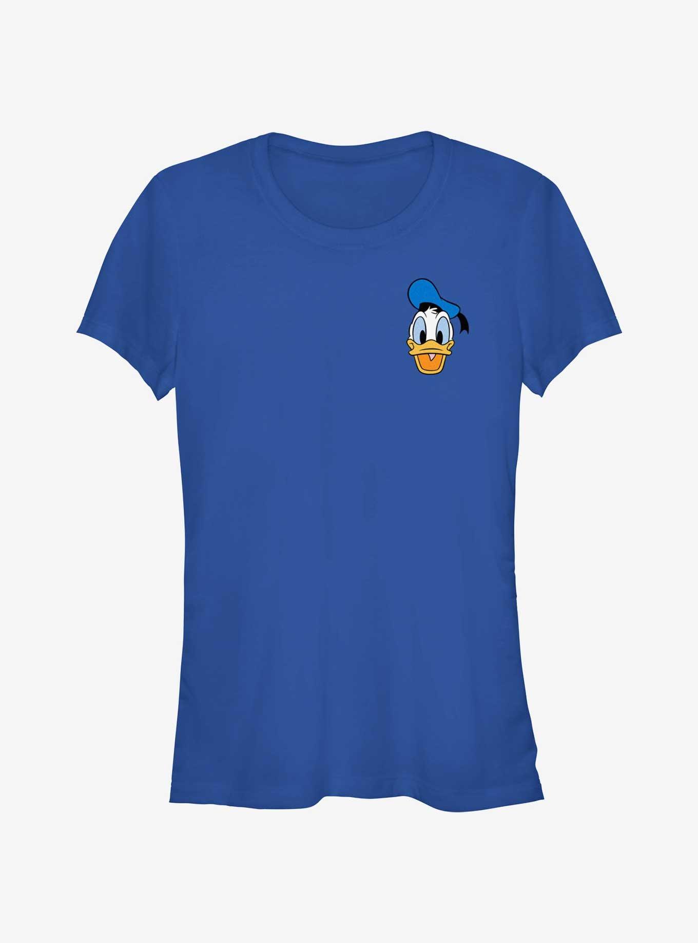 Disney Donald Duck Big Face Donald Pocket Girls T-Shirt, , hi-res