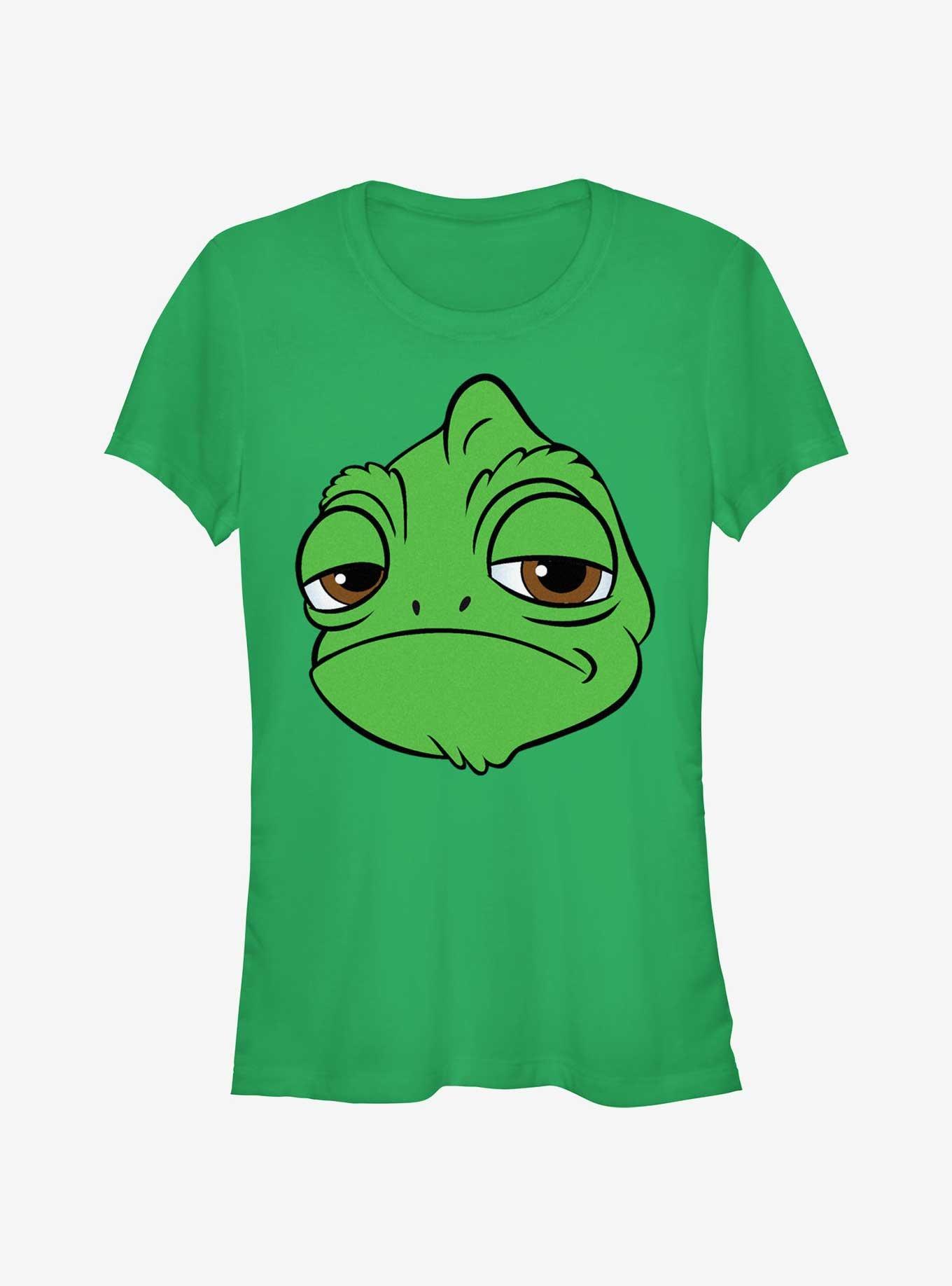 Disney Tangled Big Face Pascal Girls T-Shirt, KELLY, hi-res