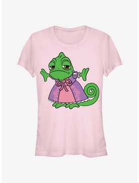 Disney Tangled Pascal On Dress Girls T-Shirt, , hi-res