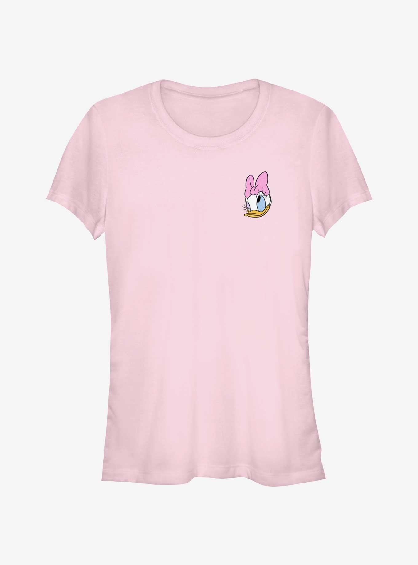 Disney Daisy Duck Big Face Pocket Girls T-Shirt, LIGHT PINK, hi-res