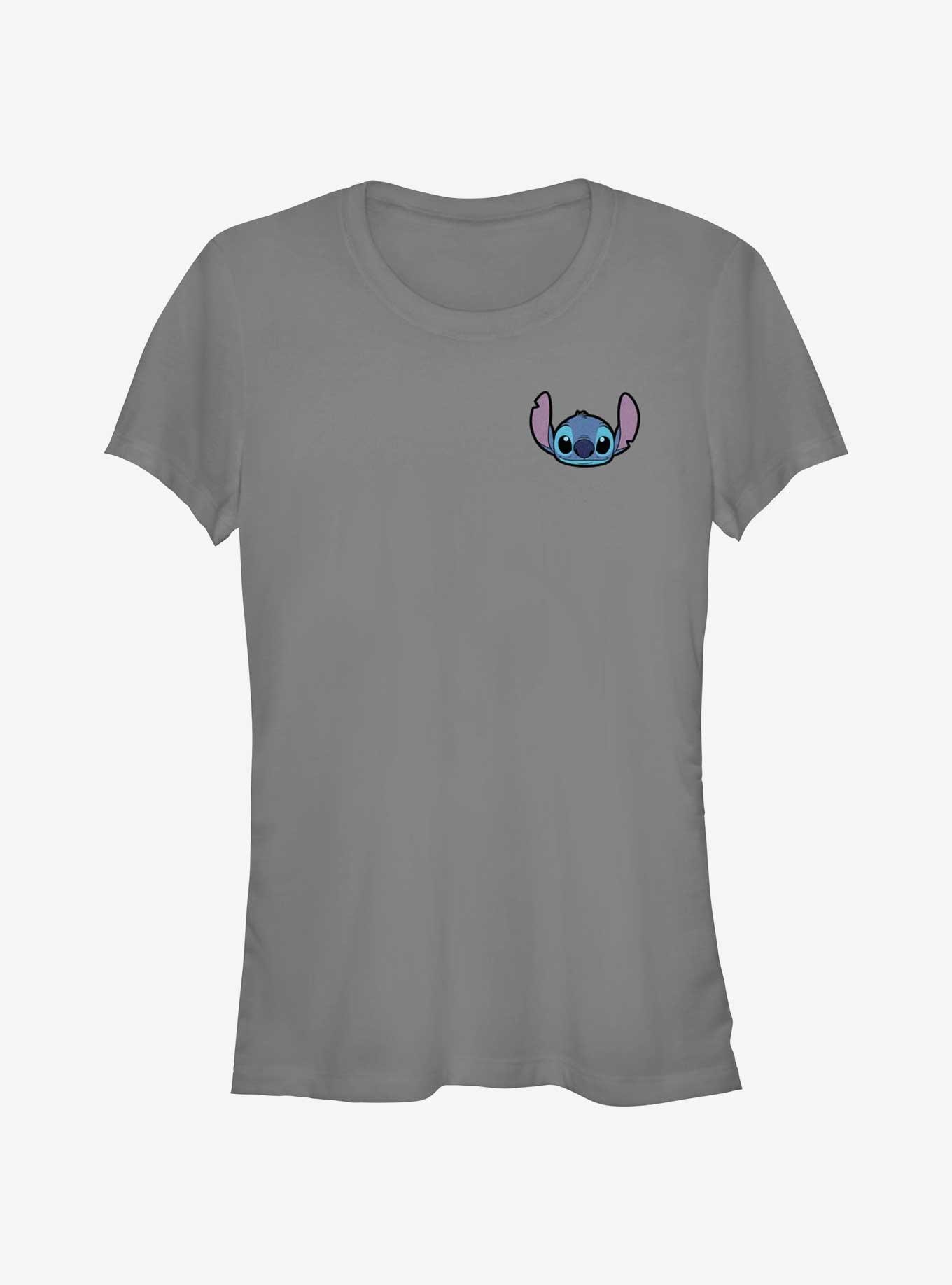 Disney Lilo & Stitch Happy Face Pocket Girls T-Shirt, , hi-res