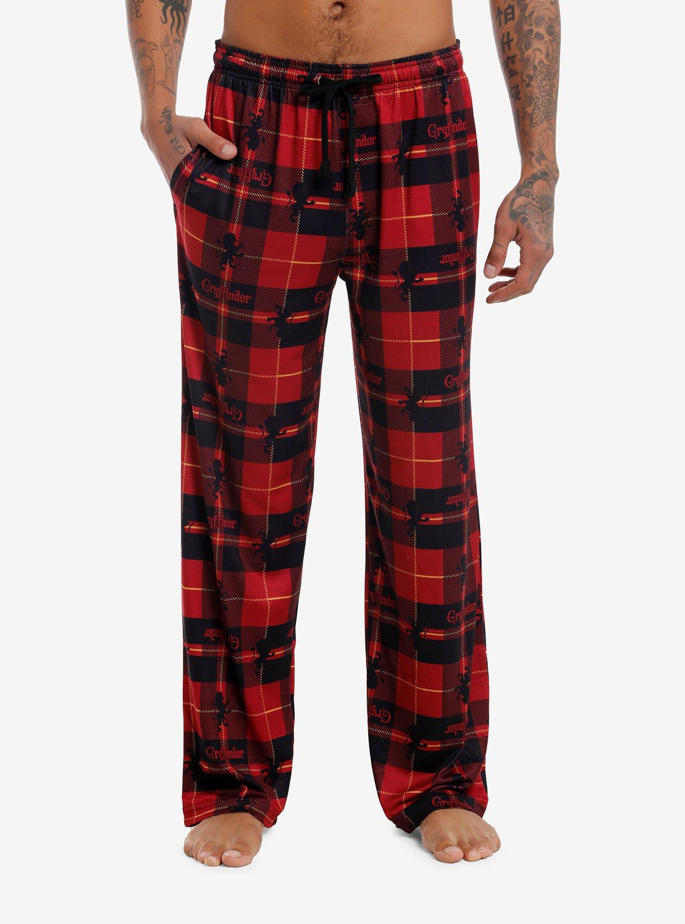 Harry Potter Gryffindor Plaid Pajama Pants, , hi-res