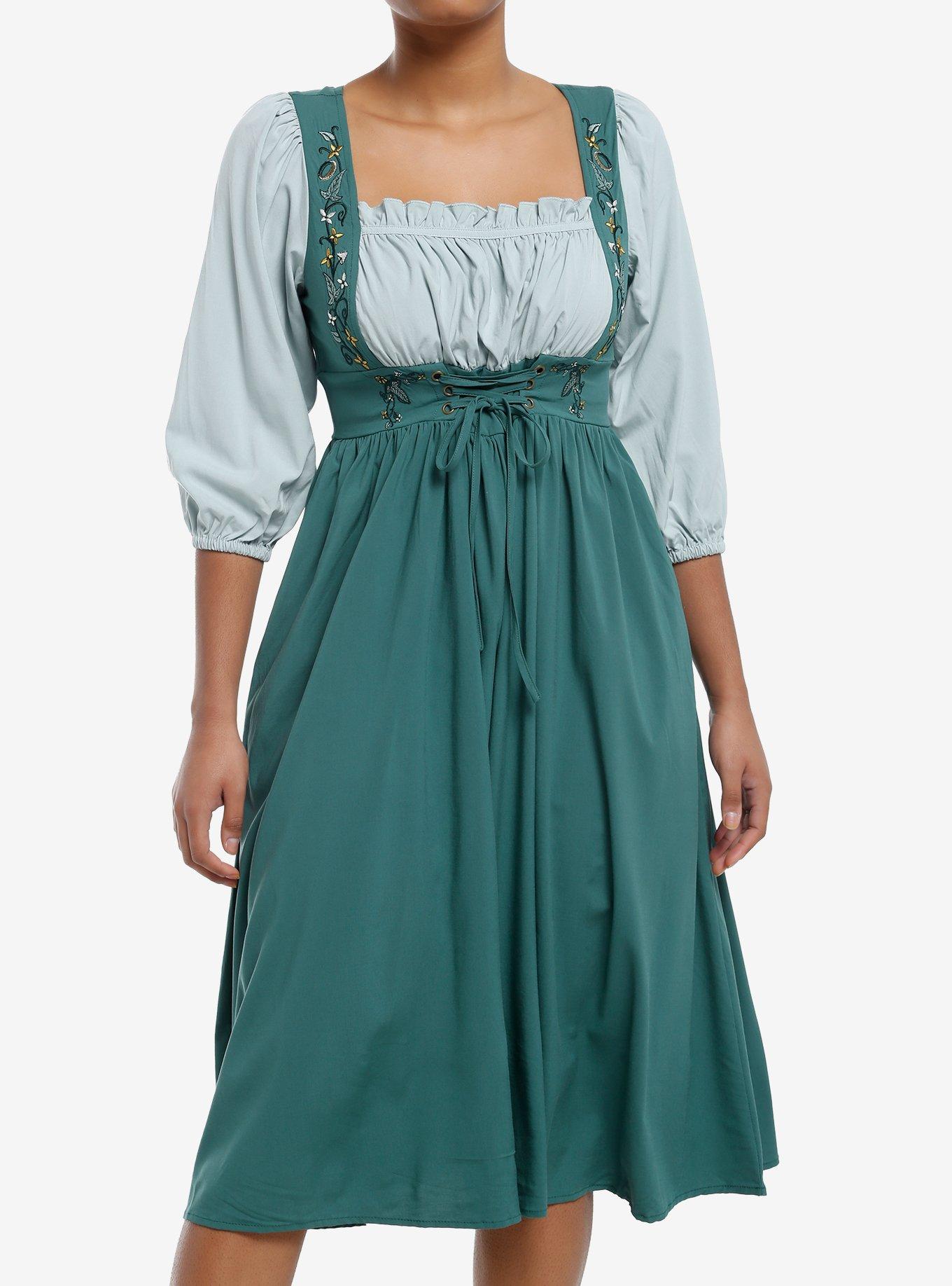 The Lord Of The Rings Hobbit Lace-Up Dress, , hi-res