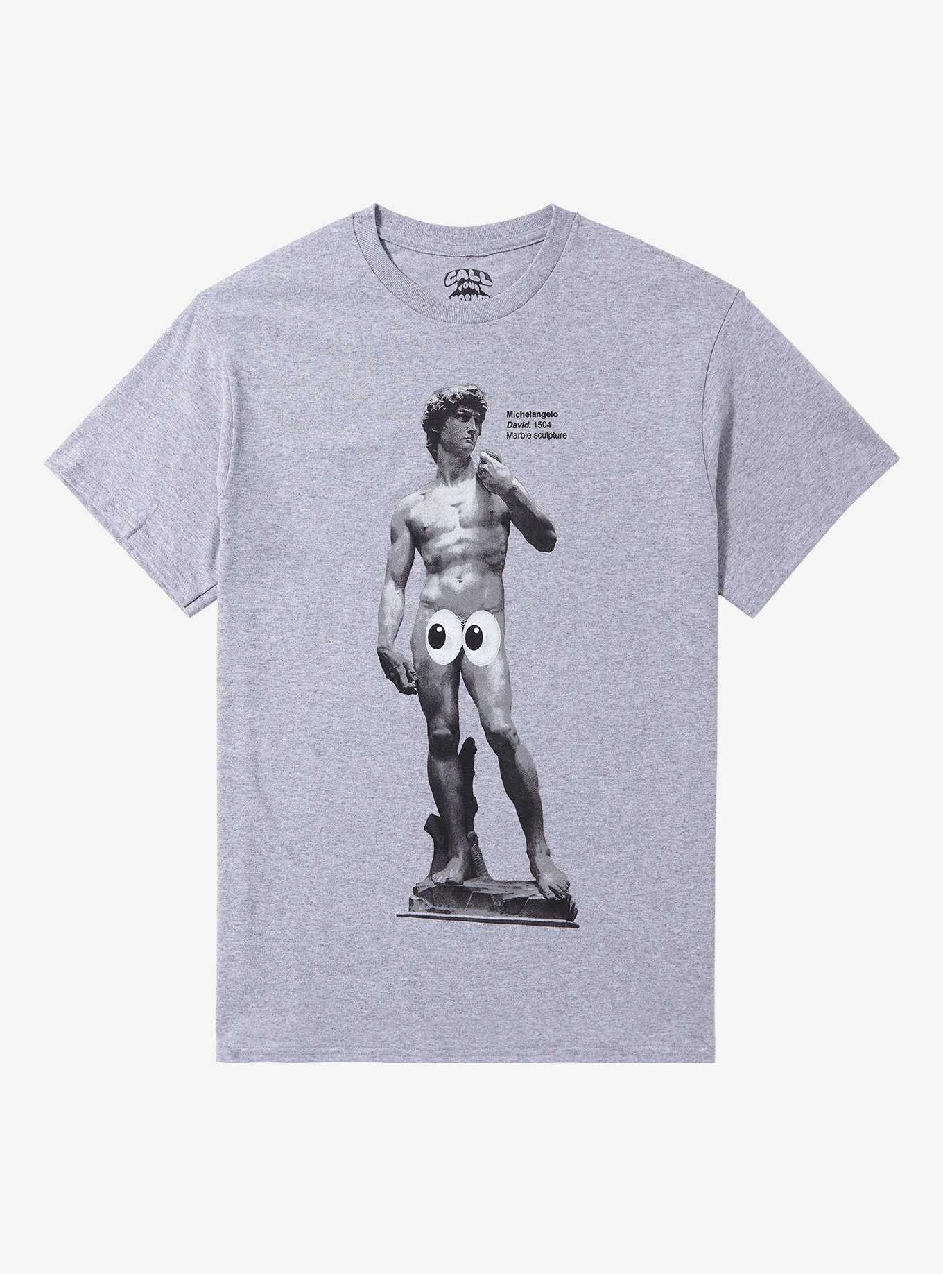 Statue Of David T-Shirt By Call Your Mother, , hi-res