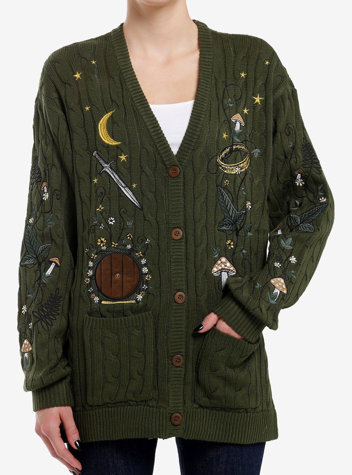 The Lord Of The Rings Icons Girls Knit Cardigan