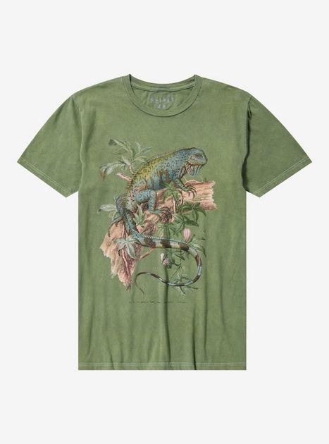 Iguana Mineral Wash T-Shirt By Friday Jr | Hot Topic