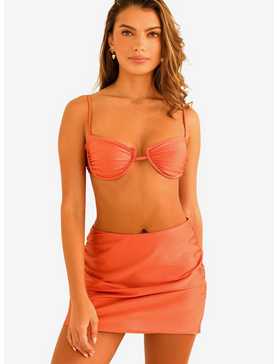 Dippin' Daisy's Lucky Swim Cover-Up Skirt Rust, , hi-res