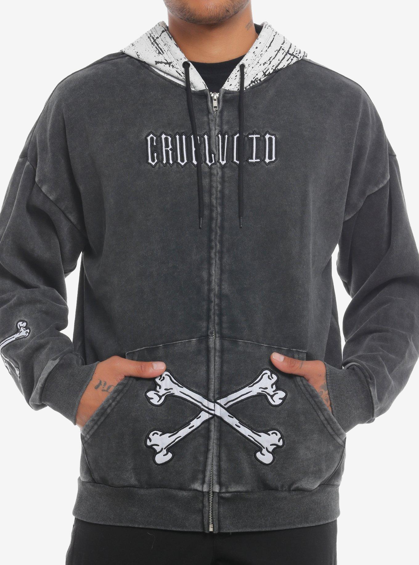 Cruel Void Skull Hoodie, , hi-res