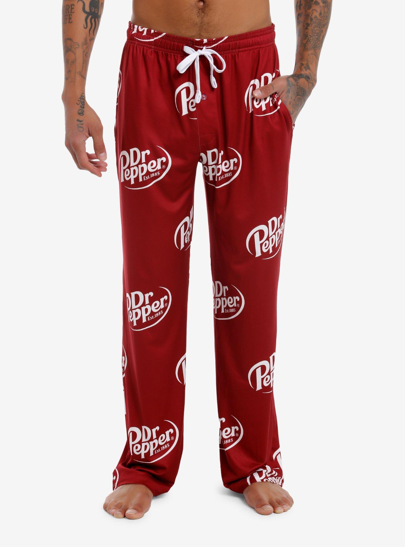 Dr. Pepper Allover Print Pajama Pants, , hi-res