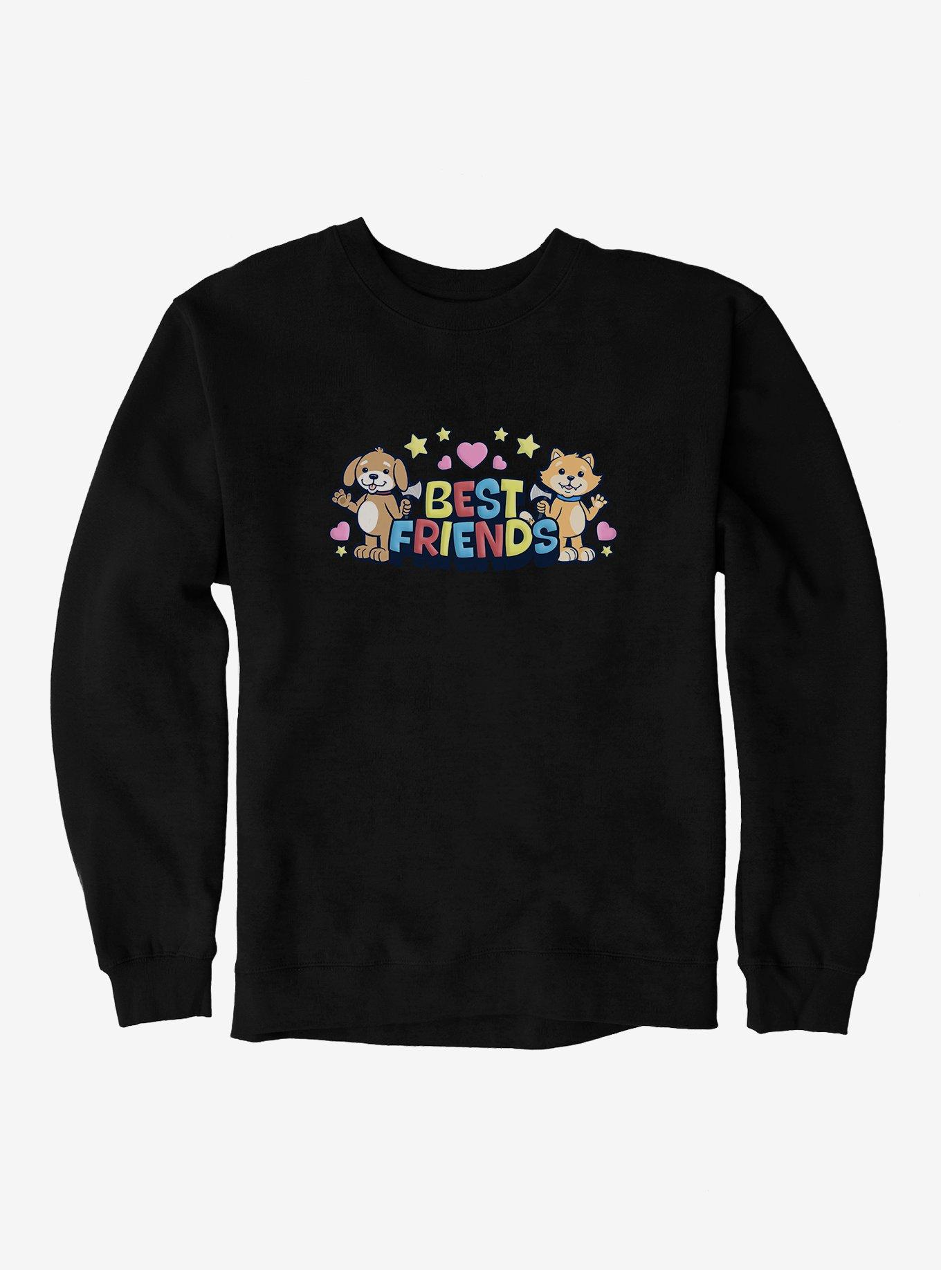 Hot Topic Cat And Dog Best Friends Sweatshirt, , hi-res