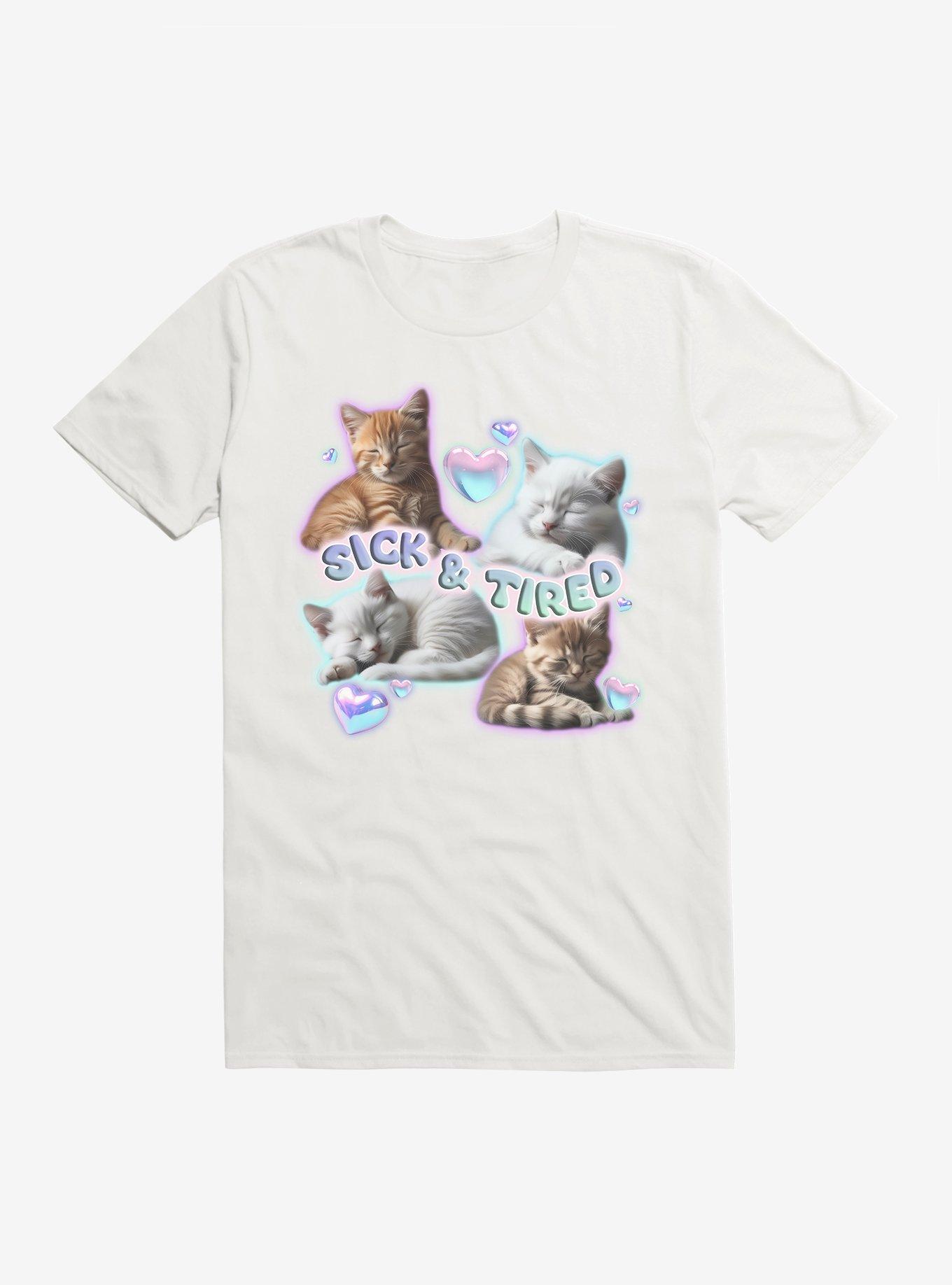 Hot Topic Sick & Tired Kittens T-Shirt, , hi-res
