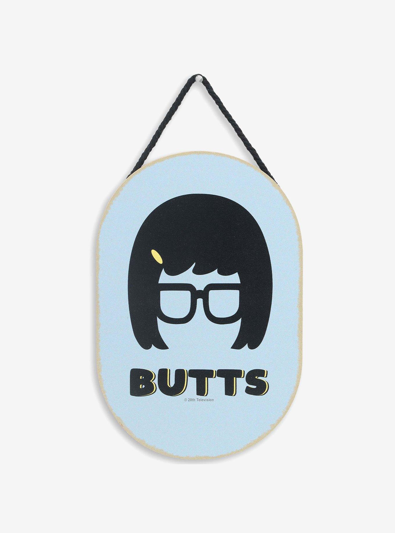 Bob's Burgers Butts Tina Belcher Hanging Wood Wall Decor, , hi-res