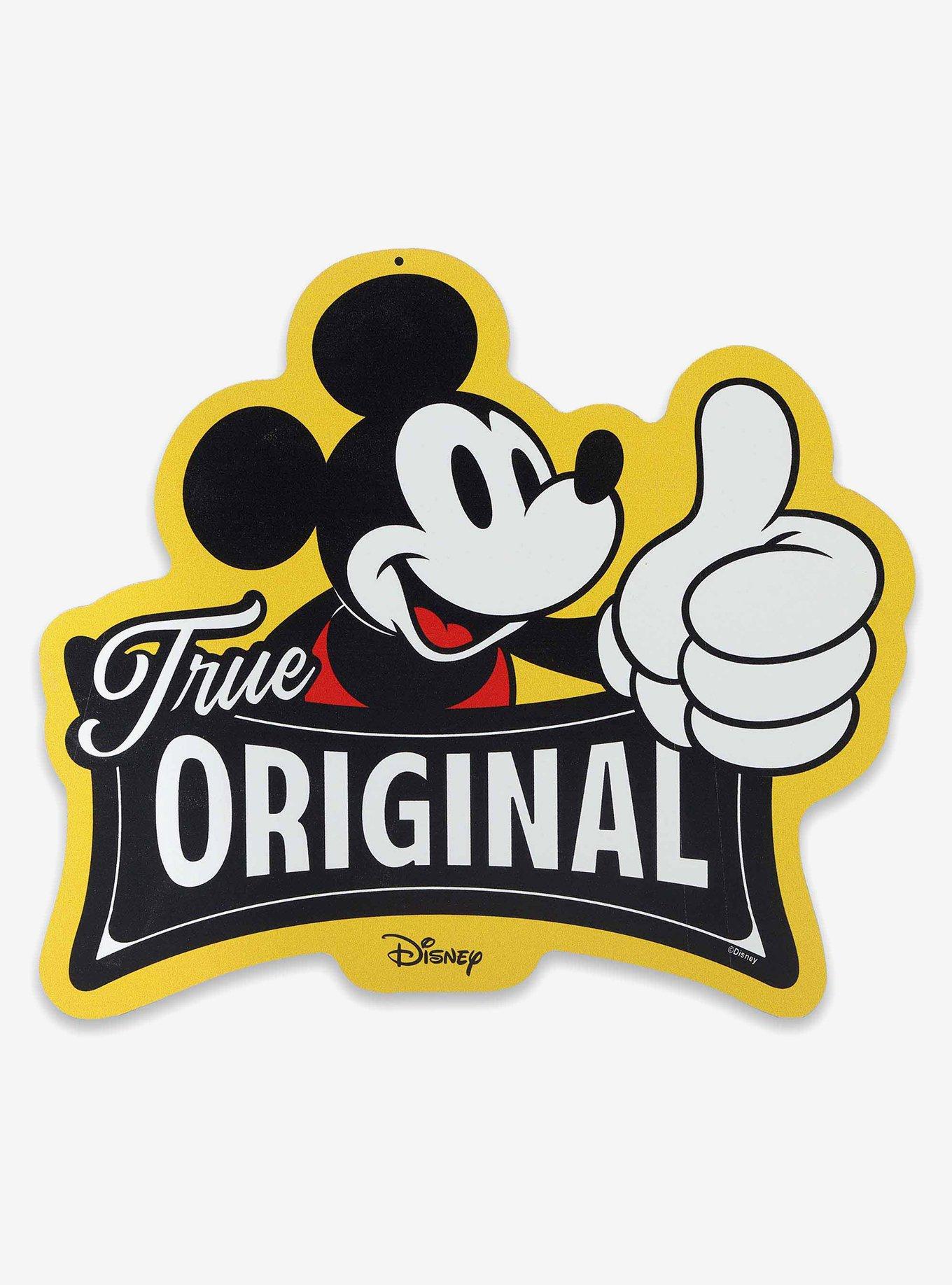 Disney Mickey Mouse True Original Thumbs Up Metal Sign, , hi-res