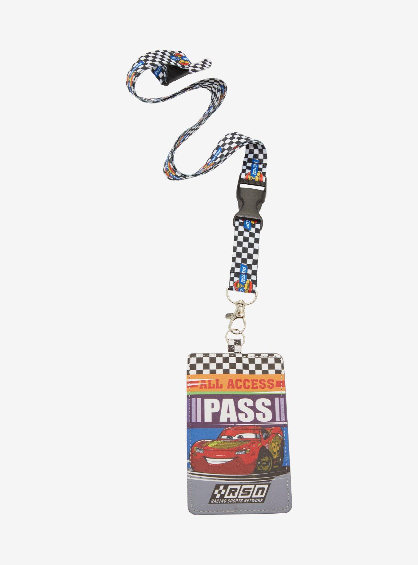 Disney Pixar Cars Lightning McQueen All Access Pass Lanyard, , hi-res