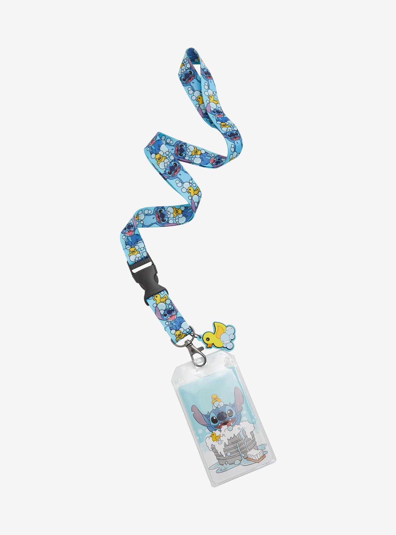 Disney Lilo & Stitch Rubber Duck Bubble Bath Lanyard — BoxLunch Exclusive, , hi-res