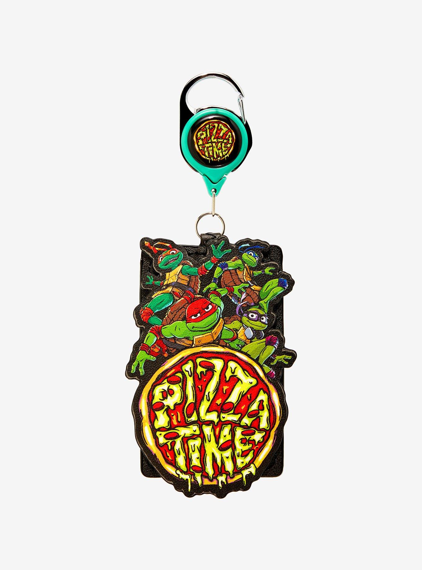 Teenage Mutant Ninja Turtles: Mutant Mayhem Pizza Time Retractable Lanyard - BoxLunch Exclusive, , hi-res