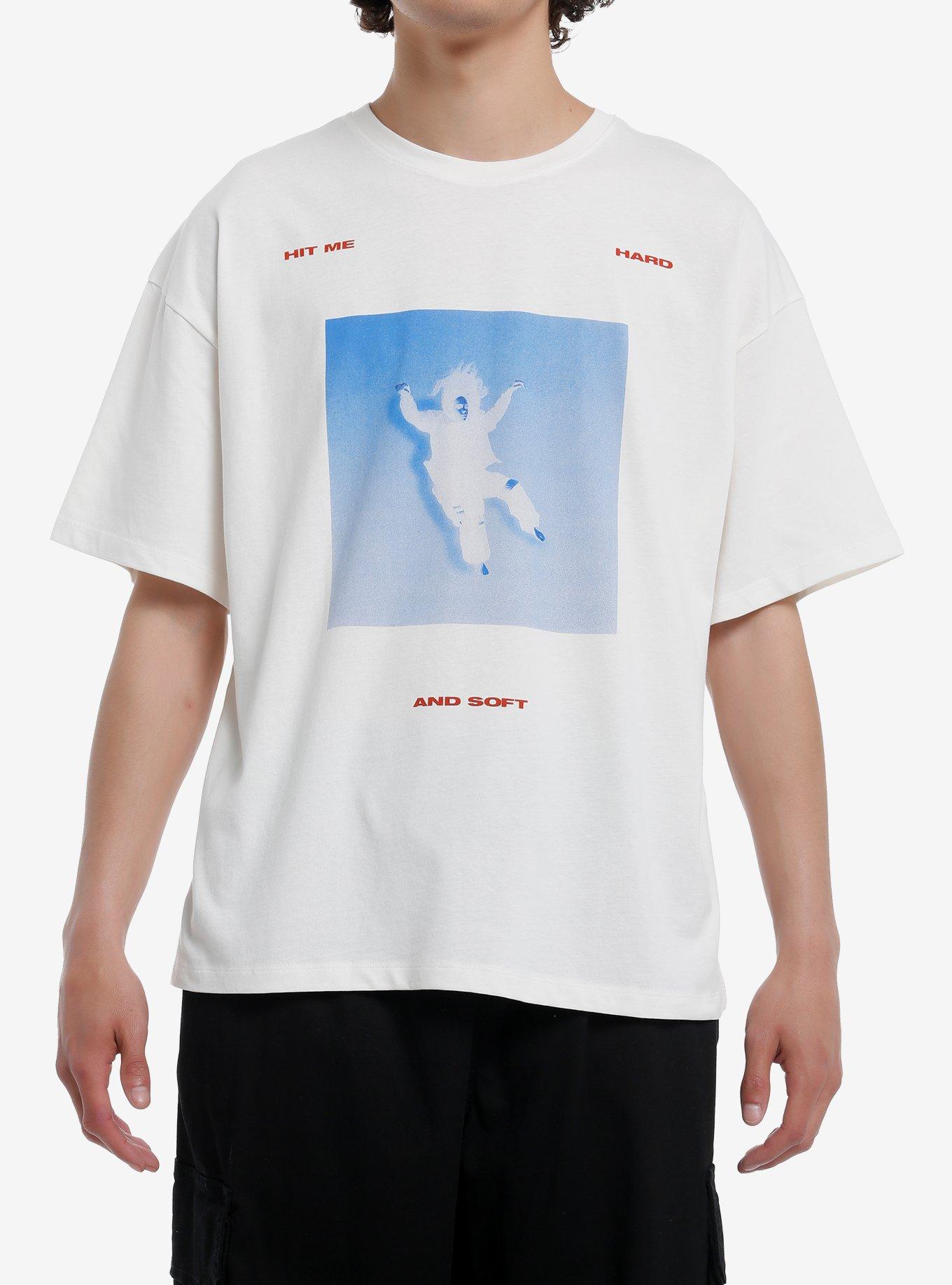 Billie Eilish Hit Me Hard And Soft Floating T-Shirt Hot Topic Exclusive, BRIGHT WHITE, hi-res