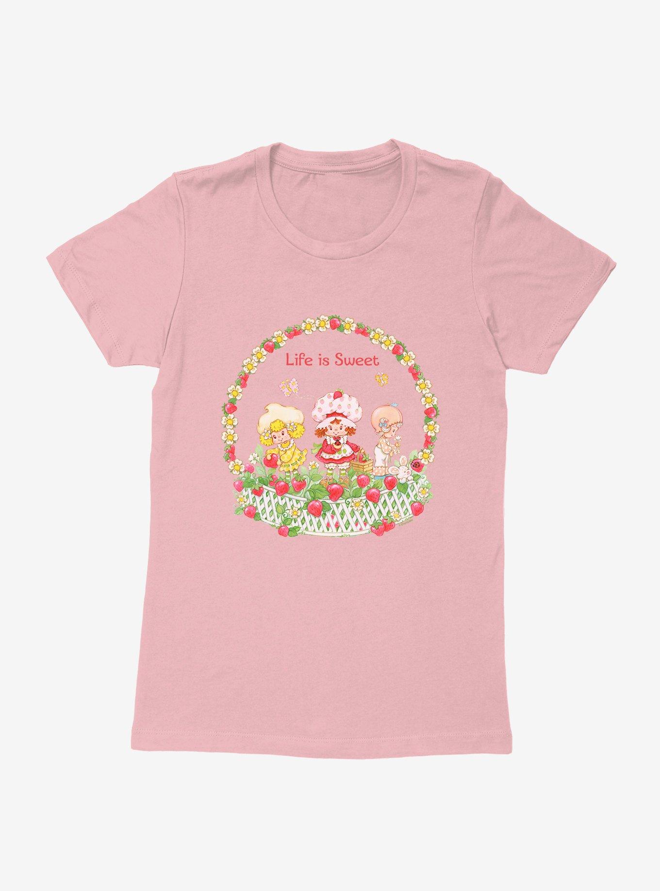 Strawberry Shortcake Life Is Sweet Womens T-Shirt, , hi-res