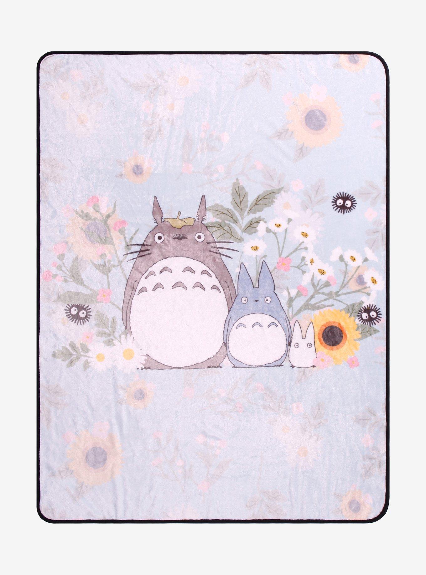 Studio Ghibli My Neighbor Totoro Sunflower Fleece Throw — BoxLunch Exclusive, , hi-res