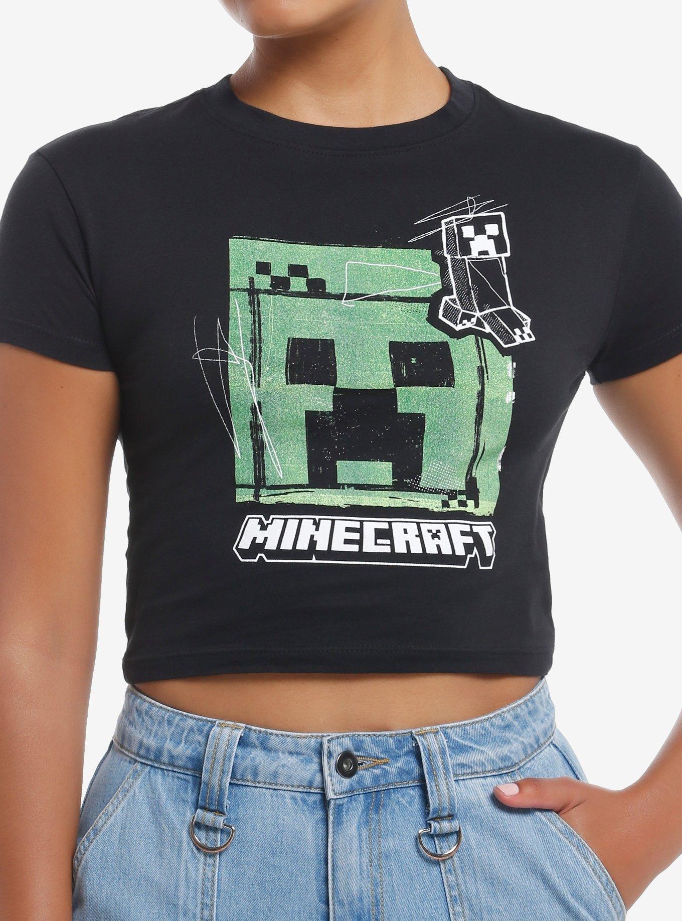Minecraft Creeper Girls Baby T-Shirt, , hi-res