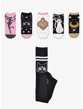 Sailor Moon 6PK Socks Bundle, , hi-res
