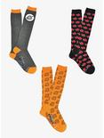 Naruto Shippuden Knee High Socks 3 PK Bundle, , hi-res