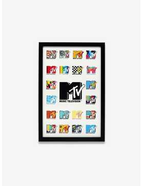MTV Logo Collage Framed Wood Wall Decor, , hi-res