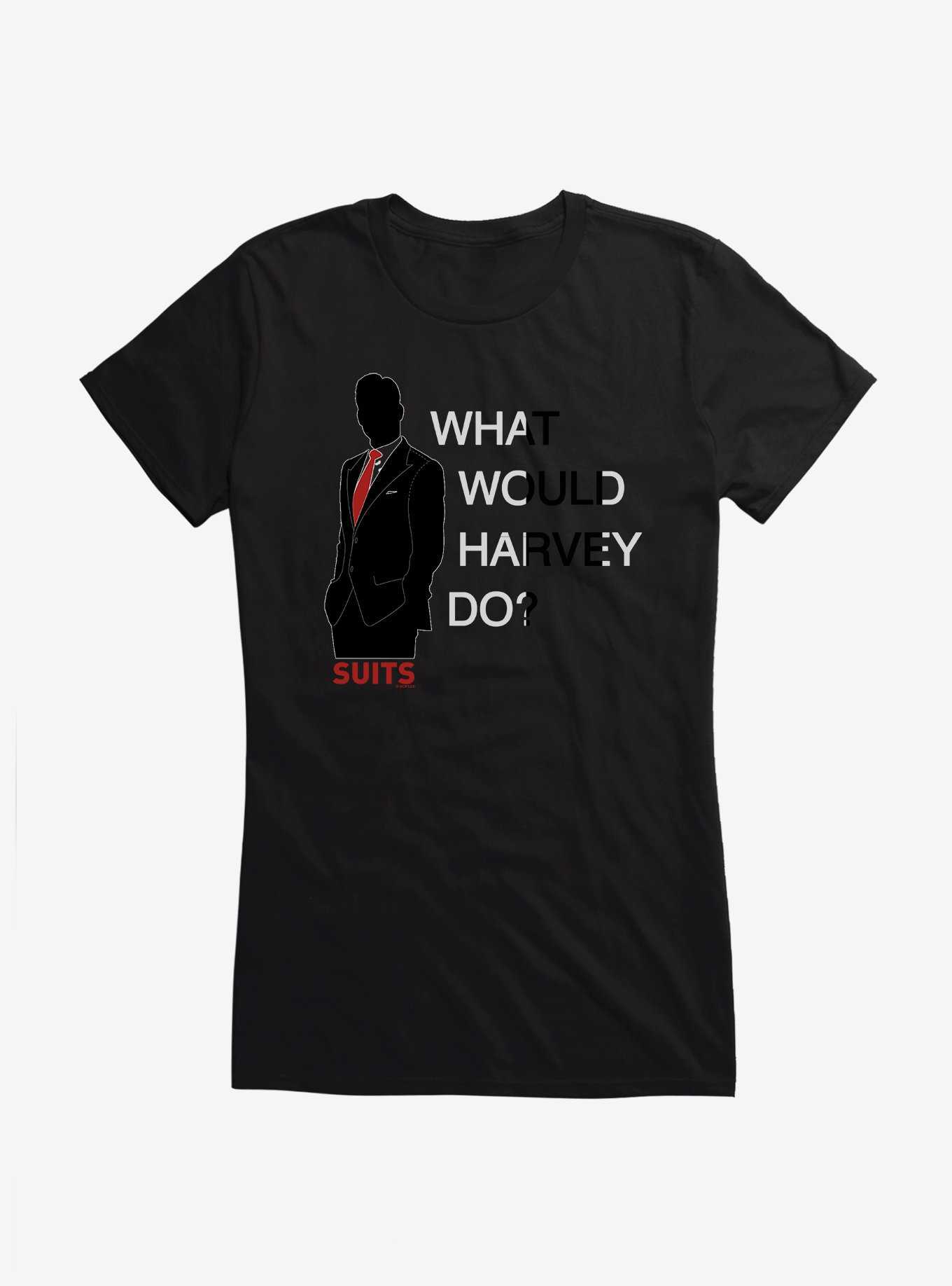 Suits What Would Harvey Do? Girls T-Shirt, , hi-res