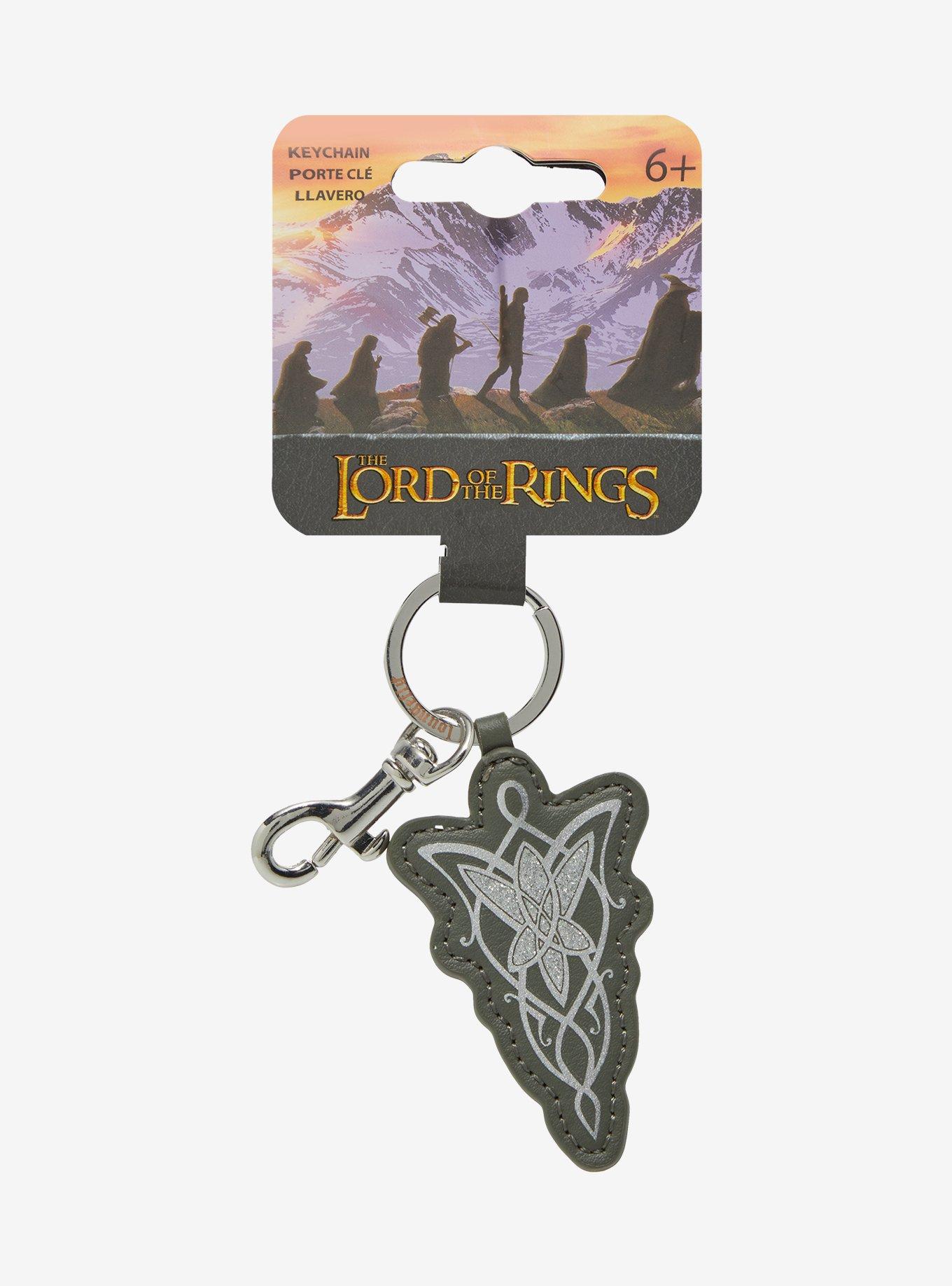 Loungefly The Lord of the Rings Evenstar Glitter Keychain - BoxLunch Exclusive, , hi-res