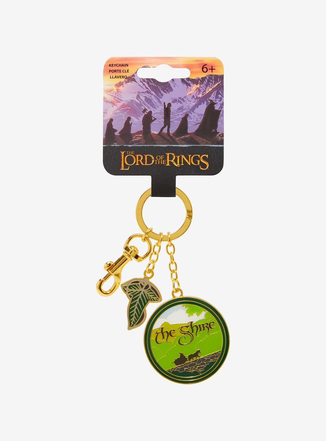 Loungefly The Lord of the Rings Shire Multi-Charm Keychain - BoxLunch Exclusive, , hi-res