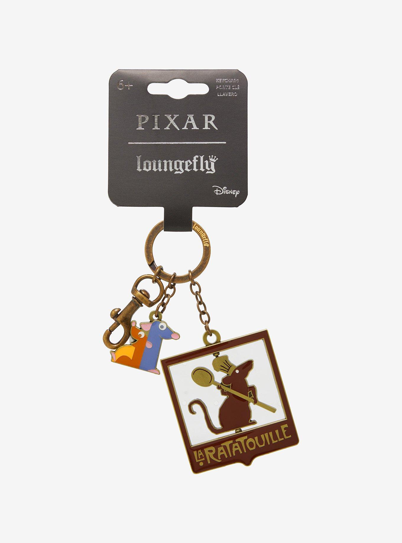 Loungefly Disney Pixar Ratatouille Multi-Charm Keychain - BoxLunch Exclusive, , hi-res