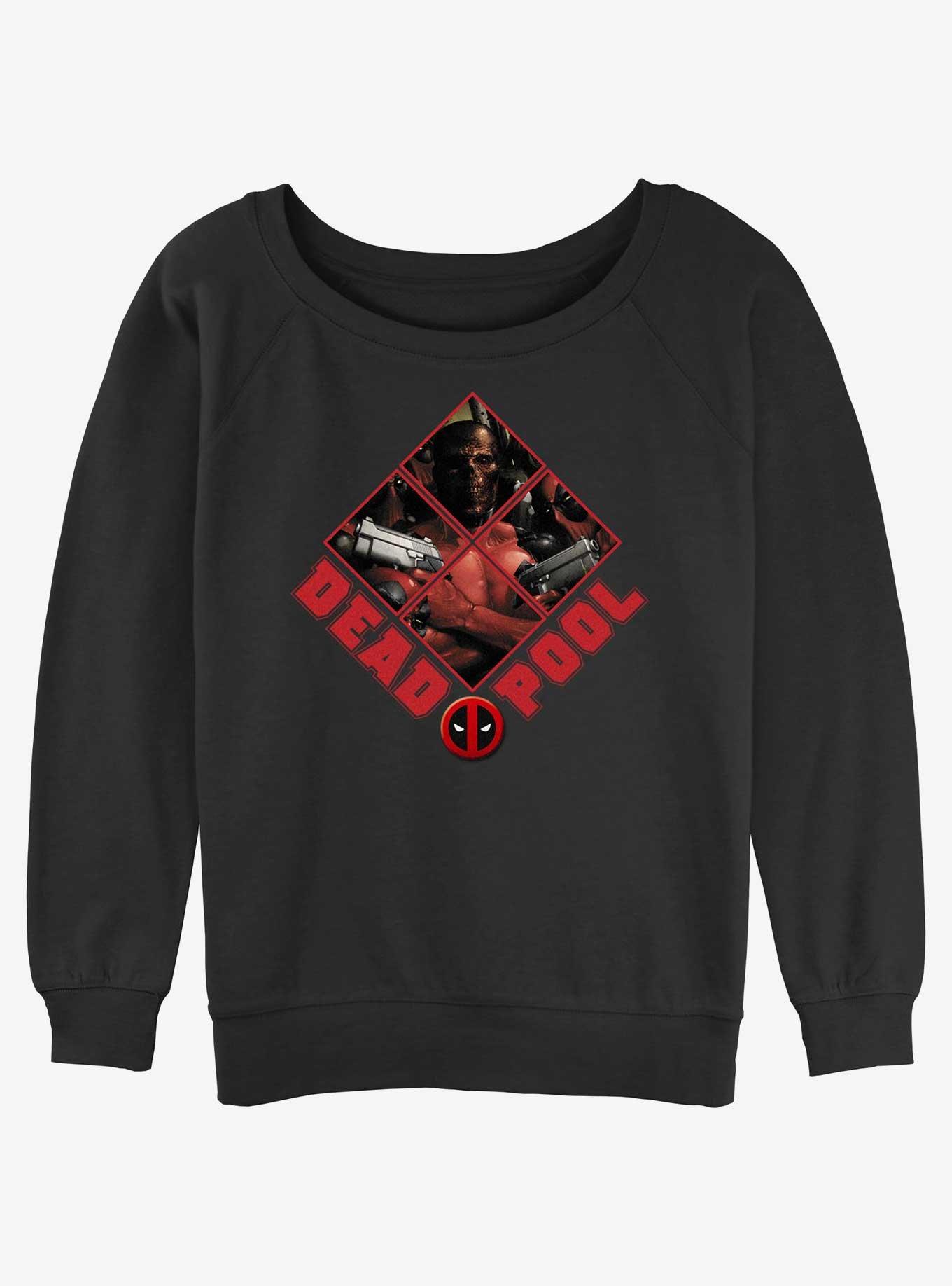 Marvel Deadpool Dead Gang Girls Slouchy Sweatshirt, , hi-res