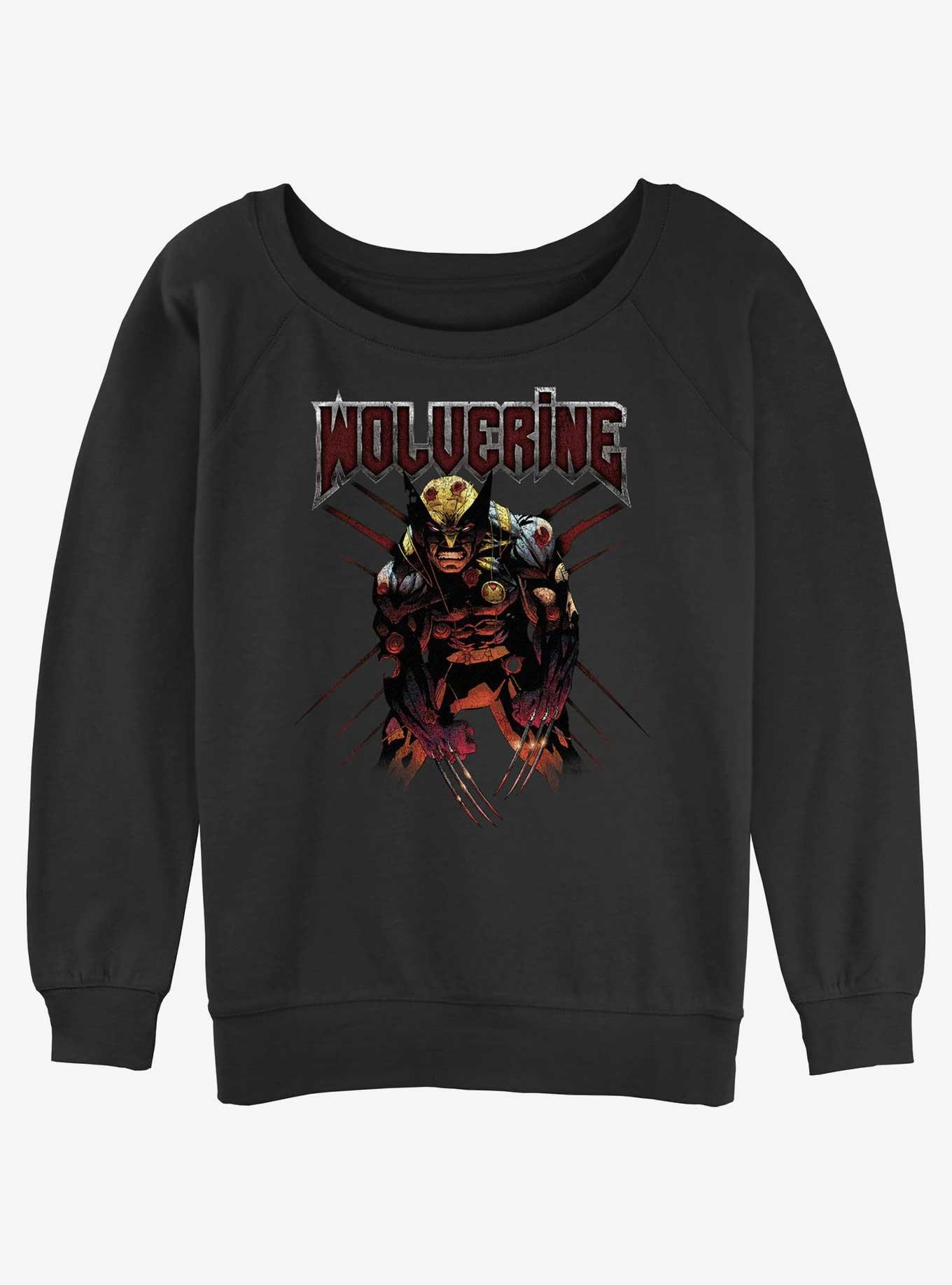 Wolverine Still Standing Girls Slouchy Sweatshirt, , hi-res