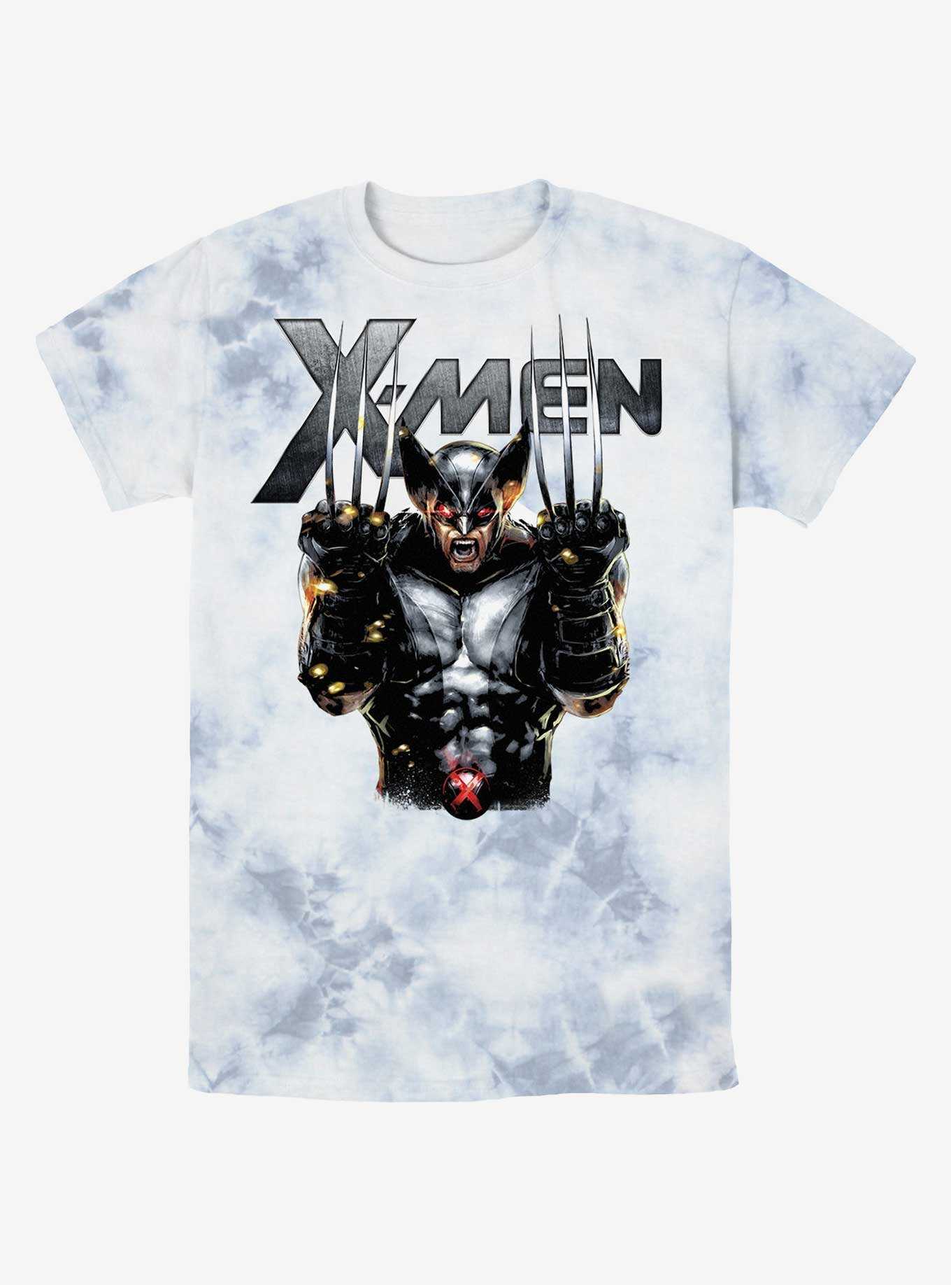 Wolverine Adamantium Rage Tie-Dye T-Shirt, , hi-res