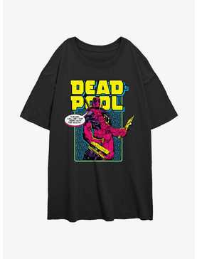Marvel Deadpool Name Change Girls Oversized T-Shirt, , hi-res