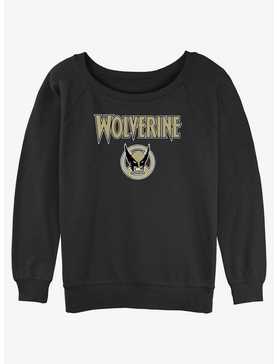Wolverine Logan Icon Girls Slouchy Sweatshirt, , hi-res