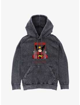 Wolverine Shiny Claws Mineral Wash Hoodie, , hi-res