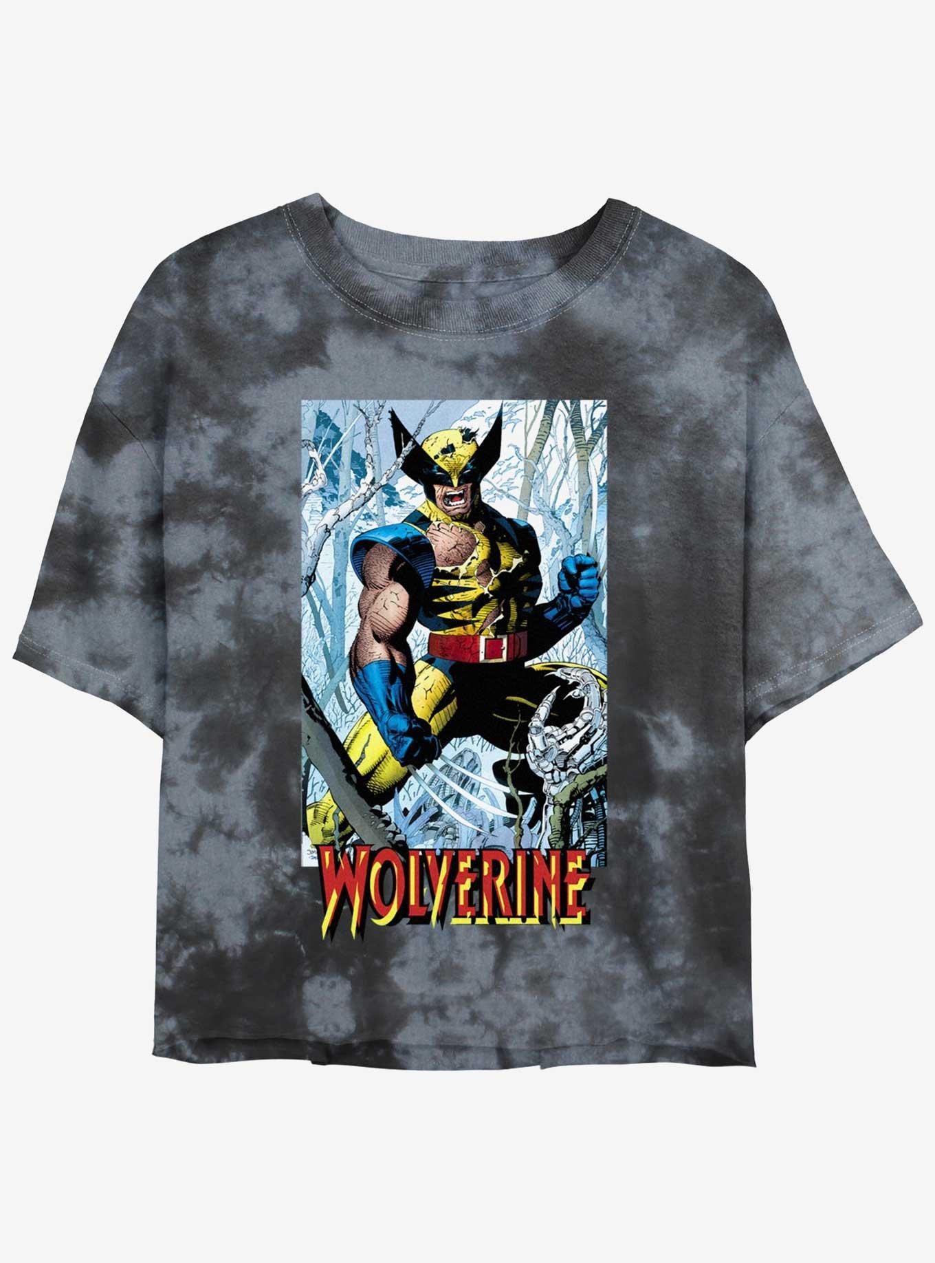 Wolverine Discipline 22 From Then Til Now Trading Card Girls Tie-Dye Crop T-Shirt, , hi-res