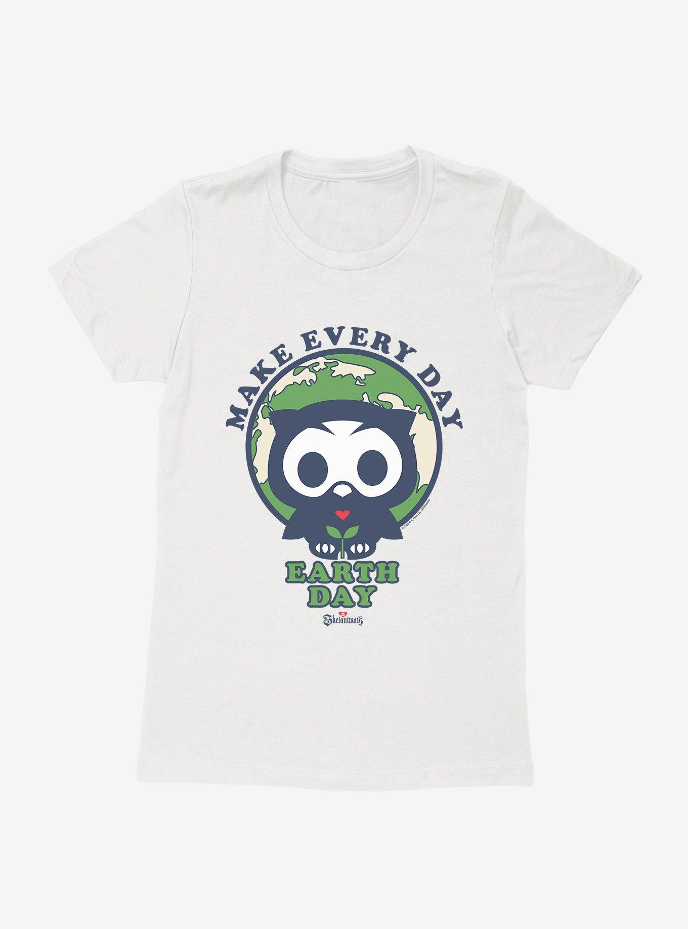 Skelanimals Oliver Make Every Day Earth Womens T-Shirt