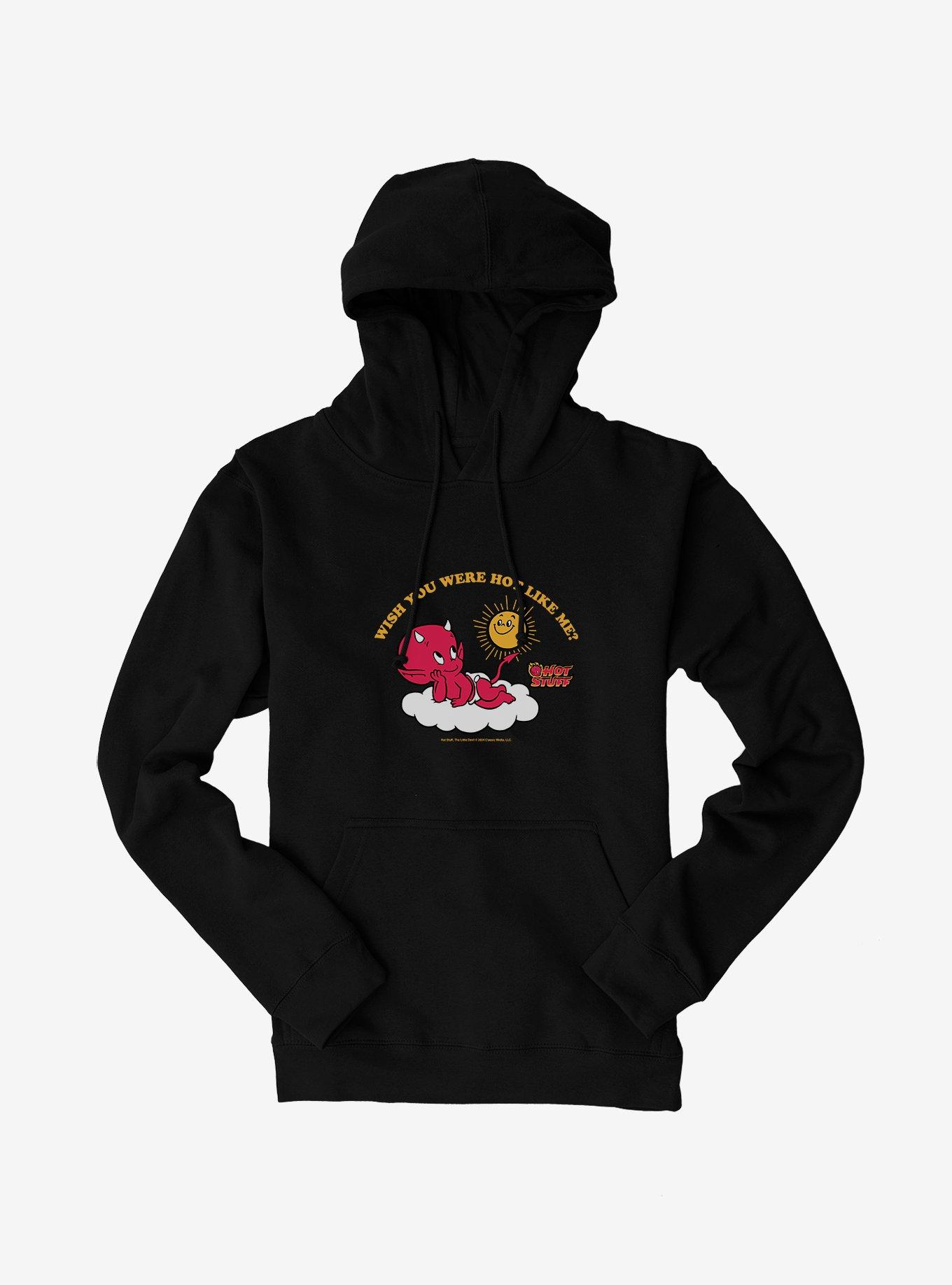 Hot Stuff Wish You Were Hot Like Me? Hoodie, , hi-res