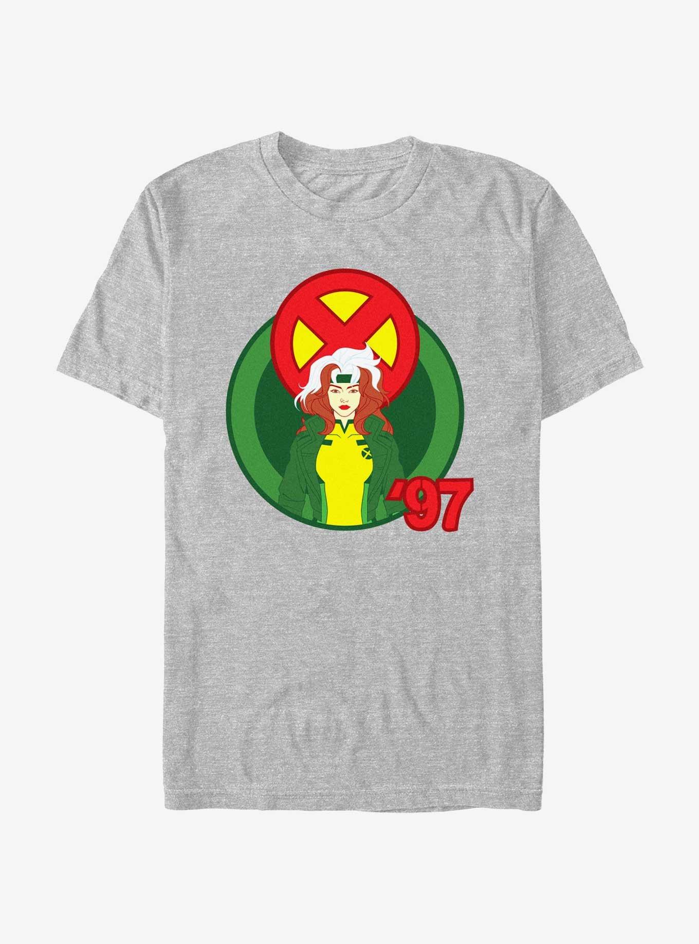 Marvel X-Men '97 Rogue Portrait T-Shirt, ATH HTR, hi-res